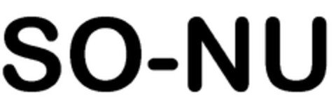 SO-NU Logo (EUIPO, 22.05.2014)