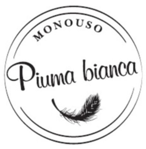 Piuma bianca MONOUSO Logo (EUIPO, 01/22/2015)