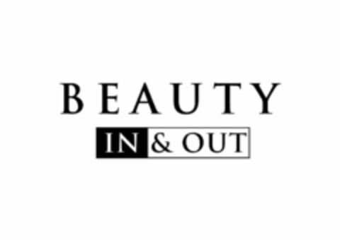 BEAUTY IN & OUT Logo (EUIPO, 31.03.2016)