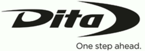 DITA ONE STEP AHEAD. Logo (EUIPO, 12.07.2016)