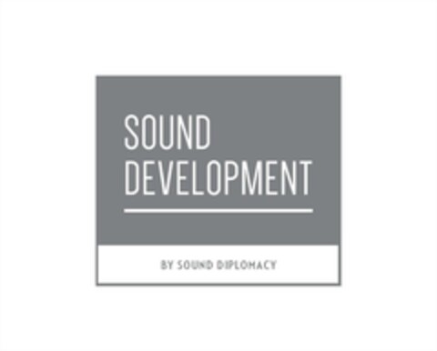 SOUND DEVELOPMENT BY SOUND DIPLOMACY Logo (EUIPO, 07.11.2016)
