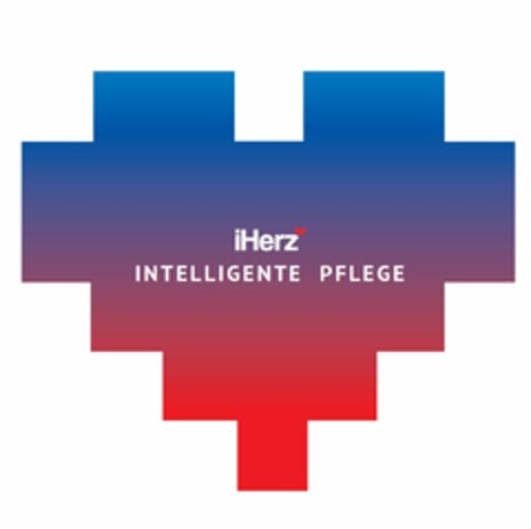 IHERZ INTELLIGENTE PFLEGE Logo (EUIPO, 24.01.2019)