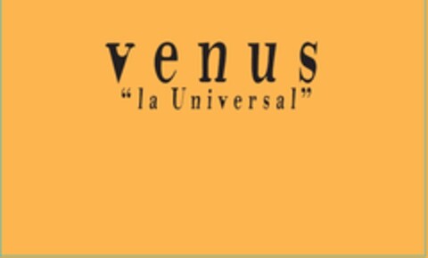 venus "la Universal" Logo (EUIPO, 07.08.2020)