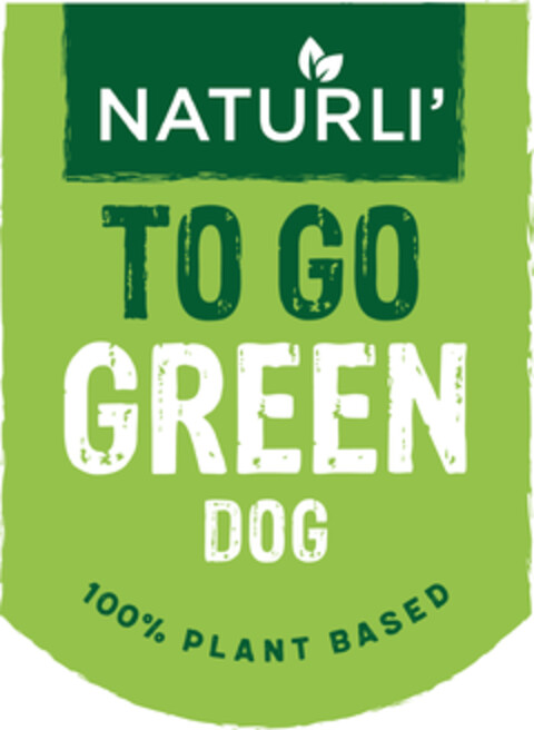 NATURLI’ TO GO GREEN DOG 100% PLANT BASED Logo (EUIPO, 24.08.2020)