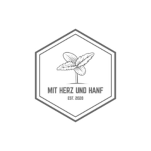 MIT HERZ UND HANF EST. 2020 Logo (EUIPO, 17.02.2021)