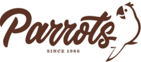 PARROTS SINCE 1986 Logo (EUIPO, 24.08.2021)