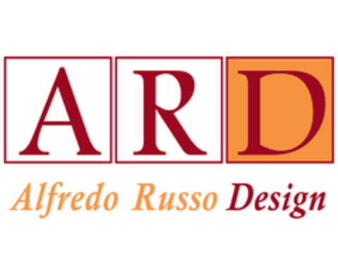 ARD ALFREDO RUSSO DESIGN Logo (EUIPO, 09.12.2021)