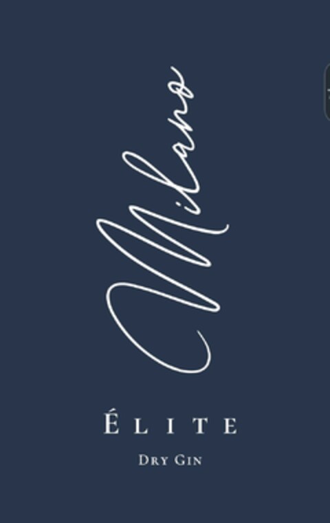 ÉLITE DRY GIN MILANO Logo (EUIPO, 14.11.2022)