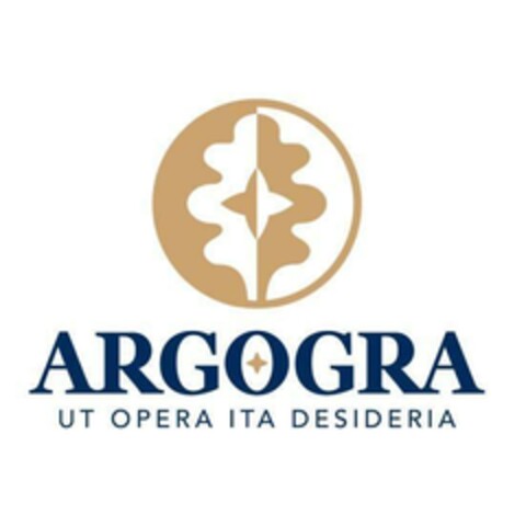 ARGOGRA UT OPERA ITA DESIDERIA Logo (EUIPO, 03/02/2023)