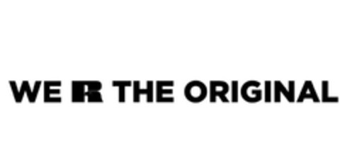 WE R THE ORIGINAL Logo (EUIPO, 03/31/2023)