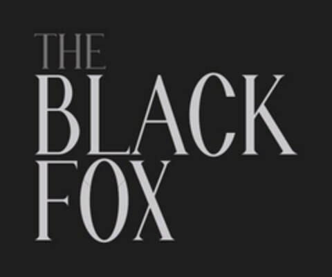 THE BLACK FOX Logo (EUIPO, 11/30/2023)