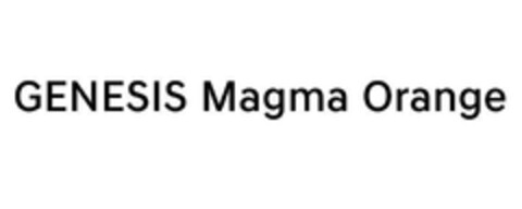 GENESIS Magma Orange Logo (EUIPO, 24.04.2024)