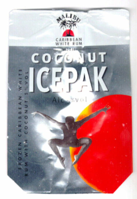 MALIBU COCONUT ICEPAK Logo (EUIPO, 10/23/1996)