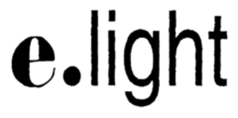 e.light Logo (EUIPO, 29.11.1999)