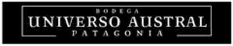 BODEGA UNIVERSO AUSTRAL PATAGONIA Logo (EUIPO, 28.08.2007)