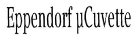 Eppendorf uCuvette Logo (EUIPO, 10.09.2012)