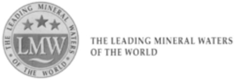 LMW THE LEADING MINERAL WATERS OF THE WORLD Logo (EUIPO, 30.04.2015)