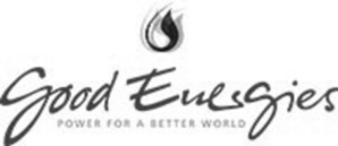 GOOD ENERGIES POWER FOR A BETTER WORLD Logo (EUIPO, 11.09.2017)