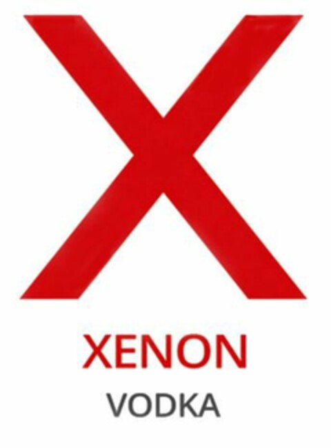 x xenon vodka Logo (EUIPO, 29.09.2020)