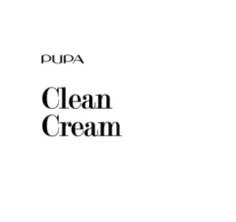 PUPA CLEAN CREAM Logo (EUIPO, 13.12.2021)