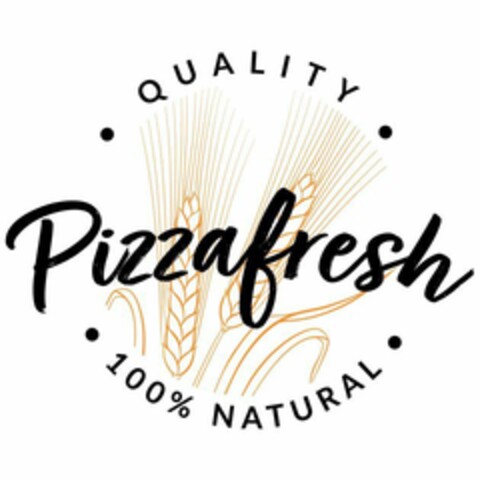 QUALITY PIZZAFRESH 100% NATURAL Logo (EUIPO, 10.01.2022)