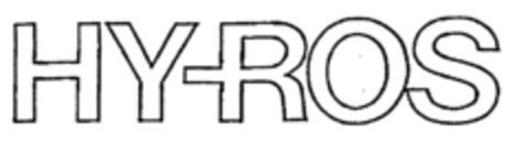 HY-ROS Logo (EUIPO, 01.04.1996)