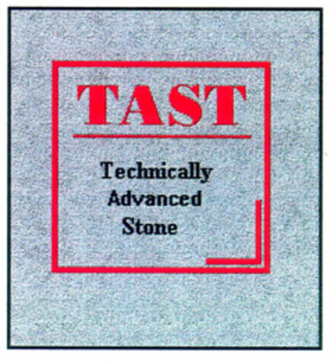 TAST Technically Advanced Stone Logo (EUIPO, 25.05.1998)