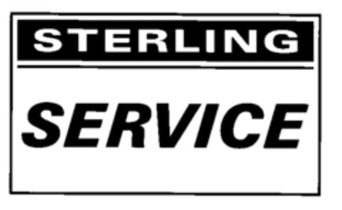 STERLING SERVICE Logo (EUIPO, 09.08.1999)