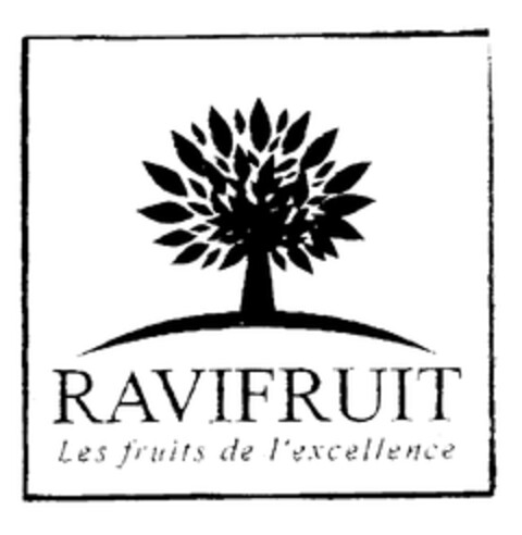 RAVIFRUIT Les fruits de l'excellence Logo (EUIPO, 09/07/2000)