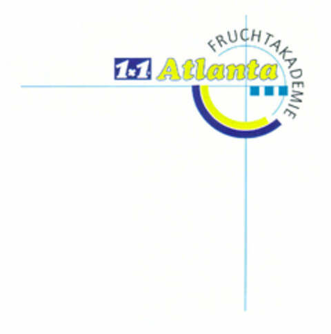 1x1. ATLANTA... FRUCHTAKADEMIE Logo (EUIPO, 02.01.2001)