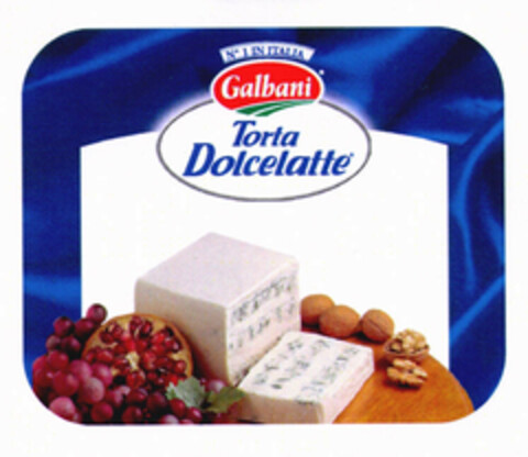 Galbani Torta Dolcelatte Nº 1 IN ITALIA Logo (EUIPO, 07/19/2001)