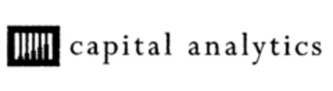 capital analytics Logo (EUIPO, 08/03/2001)