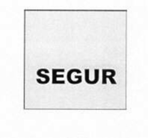 SEGUR Logo (EUIPO, 07.11.2002)