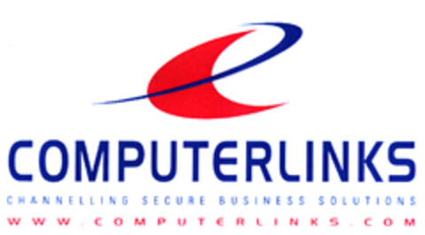 COMPUTERLINKS CHANNELLING SECURE BUSINESS SOLUTIONS WWW.COMPUTERLINKS.COM Logo (EUIPO, 02/06/2003)