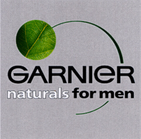 GARNIER naturals for men Logo (EUIPO, 19.02.2004)