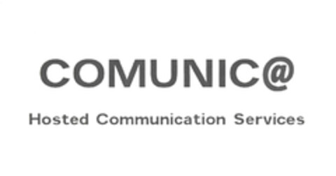 COMUNIC@ Hosted Communication Services Logo (EUIPO, 03.03.2005)