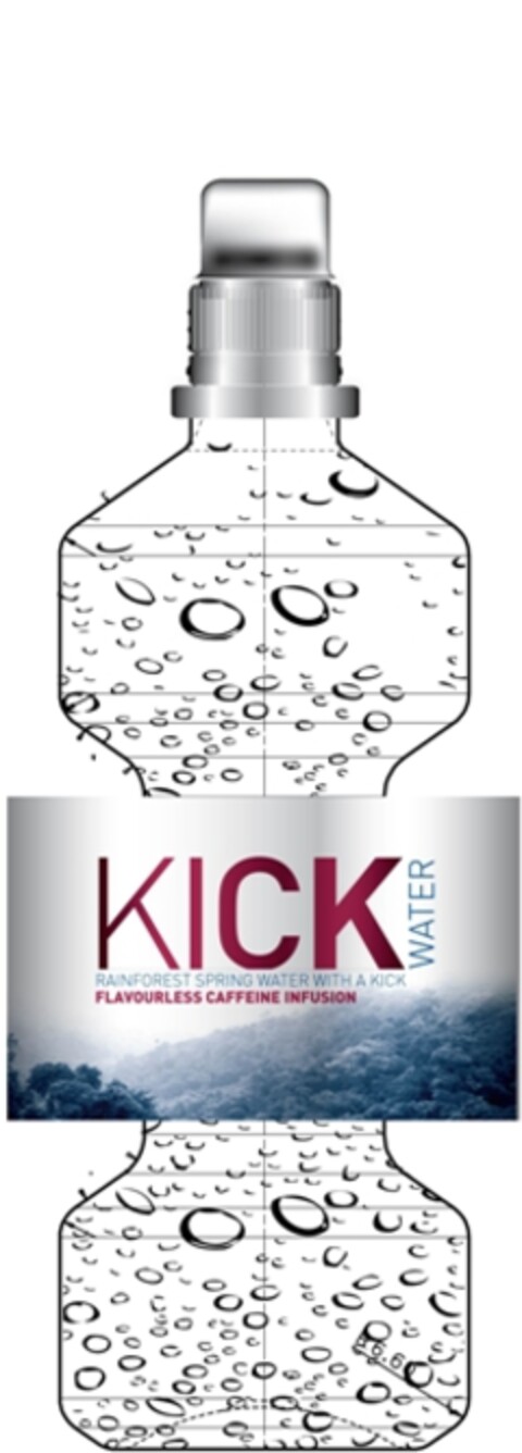 KICK WATER Logo (EUIPO, 11.08.2006)