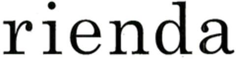 rienda Logo (EUIPO, 08.04.2008)