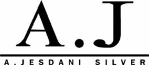 A.J A.JESDANI SILVER Logo (EUIPO, 10.04.2008)