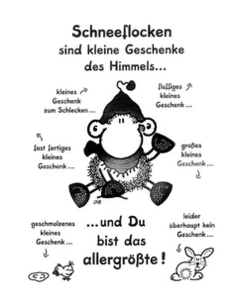 Schneeflocken sind kleine Geschenke des Himmels... Logo (EUIPO, 27.08.2008)