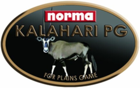 norma KALAHARI PG FOR PLAINS GAME Logo (EUIPO, 17.10.2008)