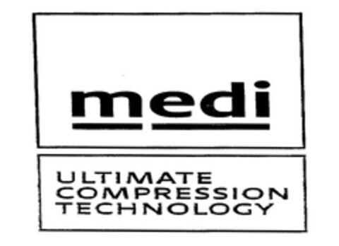 medi ULTIMATE COMPRESSION TECHNOLOGY Logo (EUIPO, 12/04/2009)