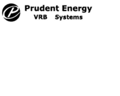 PRUDENT ENERGY VRB SYSTEMS Logo (EUIPO, 07.06.2010)