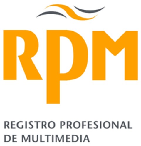 RPM - REGISTRO PROFESIONAL DE MULTIMEDIA Logo (EUIPO, 05.07.2010)