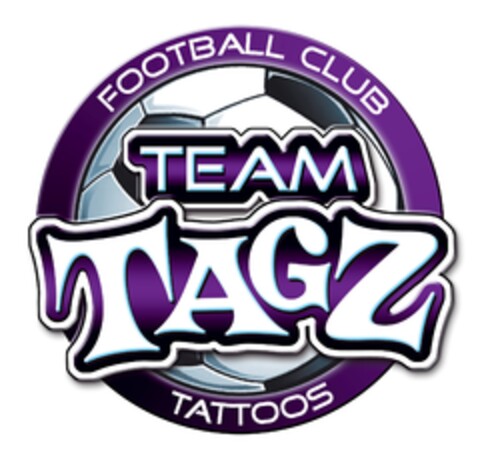 TEAM TAGZ FOOTBALL CLUB TATTOOS Logo (EUIPO, 25.05.2011)