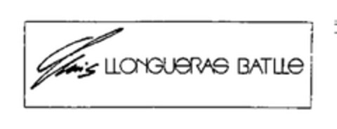 LLUIS LLONGUERAS BATLLE Logo (EUIPO, 24.07.2013)
