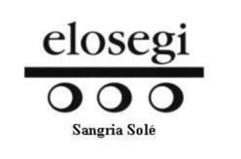 ELOSEGI SANGRIA SOLÉ Logo (EUIPO, 31.03.2015)