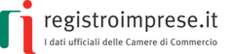 RI REGISTRO IMPRESE.IT I DATI UFFICIALI DELLE CAMERE DI COMMERCIO Logo (EUIPO, 18.09.2015)