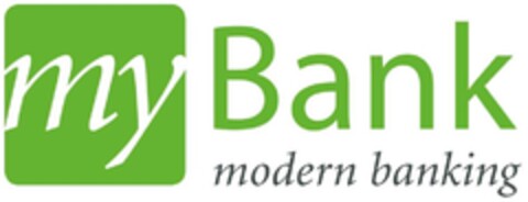 my Bank modern banking Logo (EUIPO, 11/26/2015)