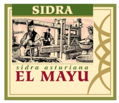 SIDRA ASTURIANA EL MAYU Logo (EUIPO, 03/29/2016)